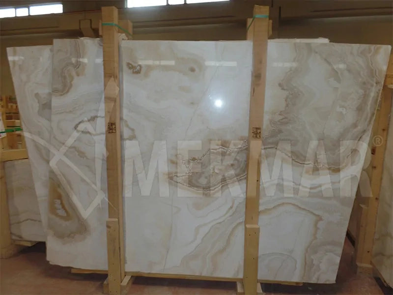 Onyx Cross Cut Slab - 6