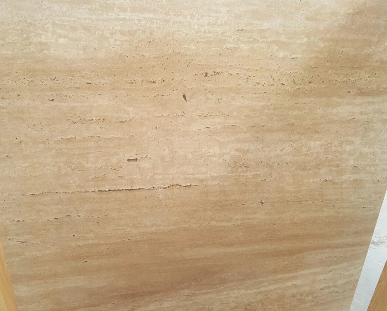 Classic Vein Cut Resin Travertine Slab - 8