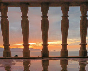 Classic Travertine Balustrade - 8