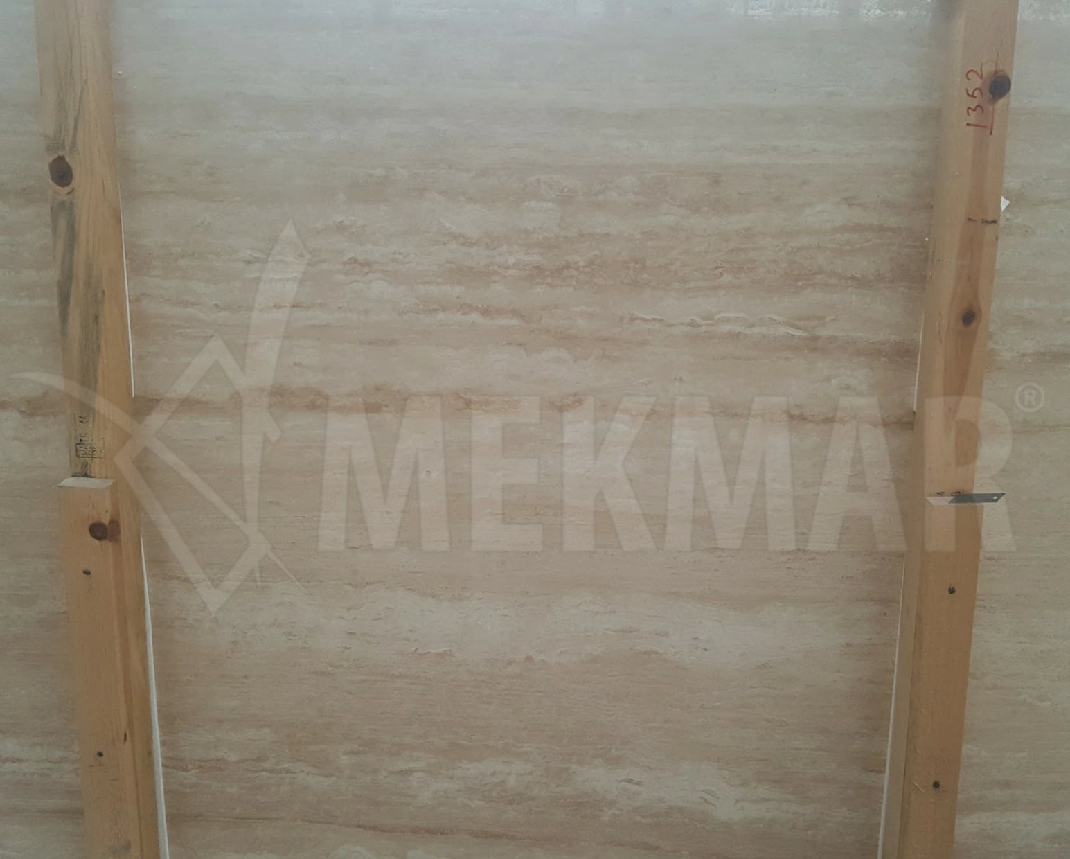 Classic Vein Cut Travertine Slab - 8