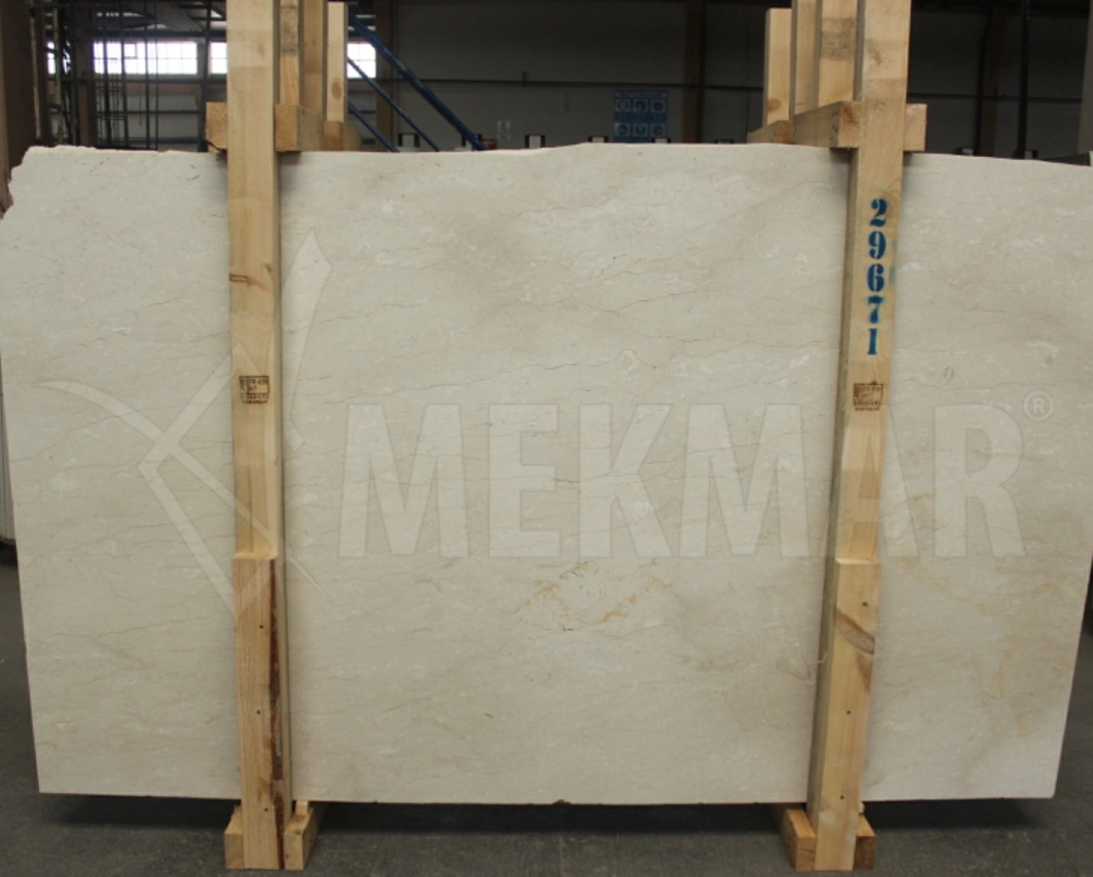 Crema Marfil Marble Slab - 7