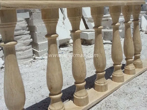 Classic Travertine Balustrade - 6