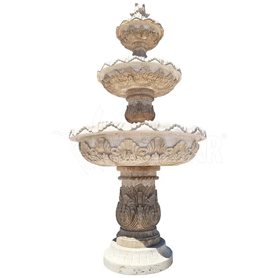 Travertine Fountain Rome - 1