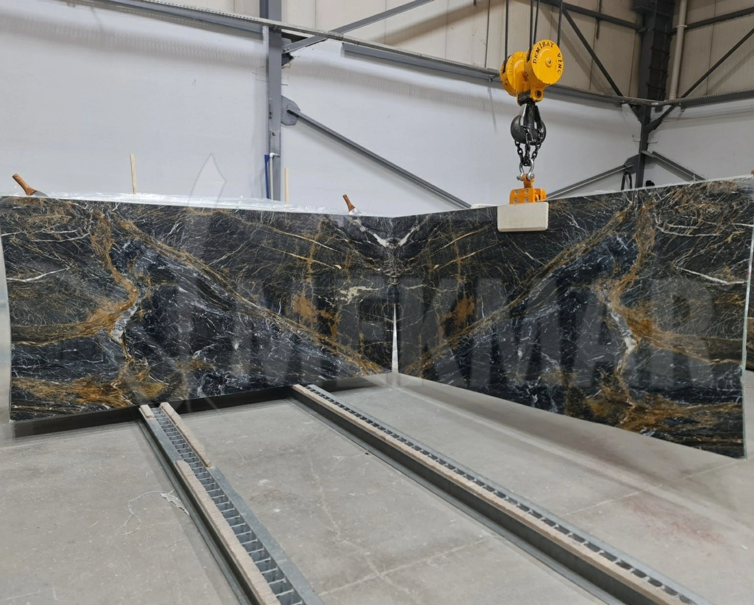 Golden River Marble Slab - 9