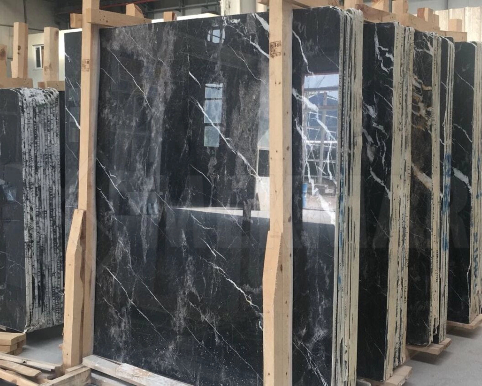 Nero Marquina Marble Slabs - 7
