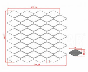 Marble Mosaic MP-G-LM - 2