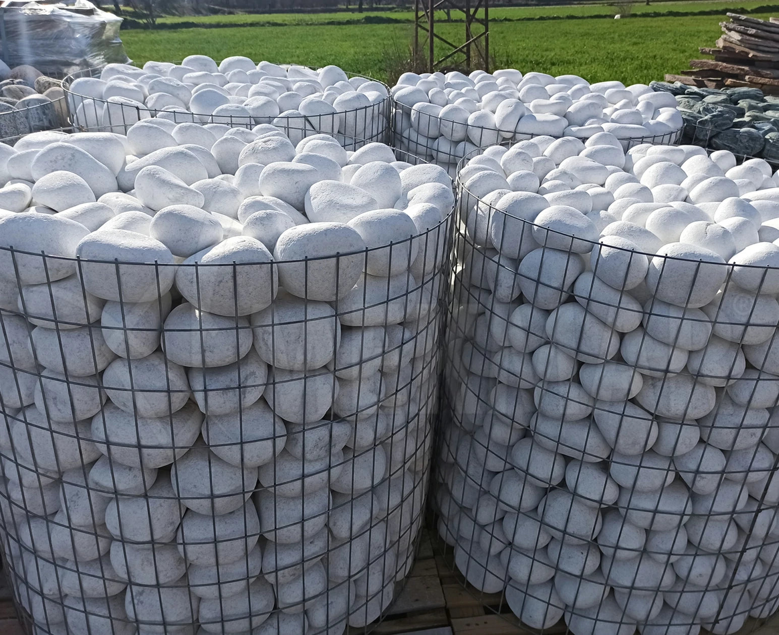 Snow Flakes Pebble - 9