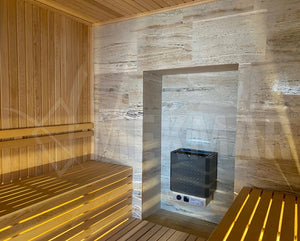 Travertin Leonardo à veines apparentes - 9