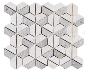 فسيفساء من الرخام والترافرتين DP-WS-HHX44 - 1