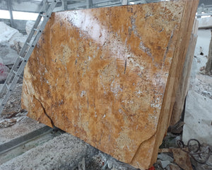 Gold Travertine Slab - 4