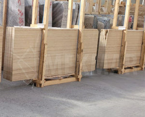 Turkish Moca Cream Limestone Slab - 9