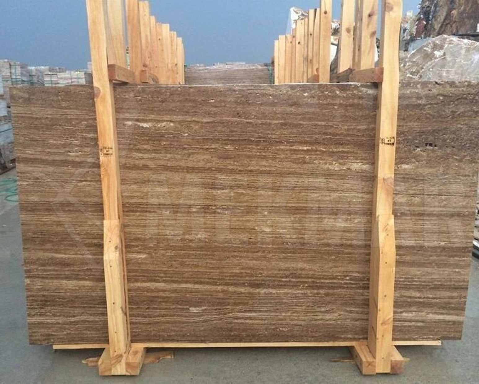 Noche Vein Cut Travertine Slab - 3