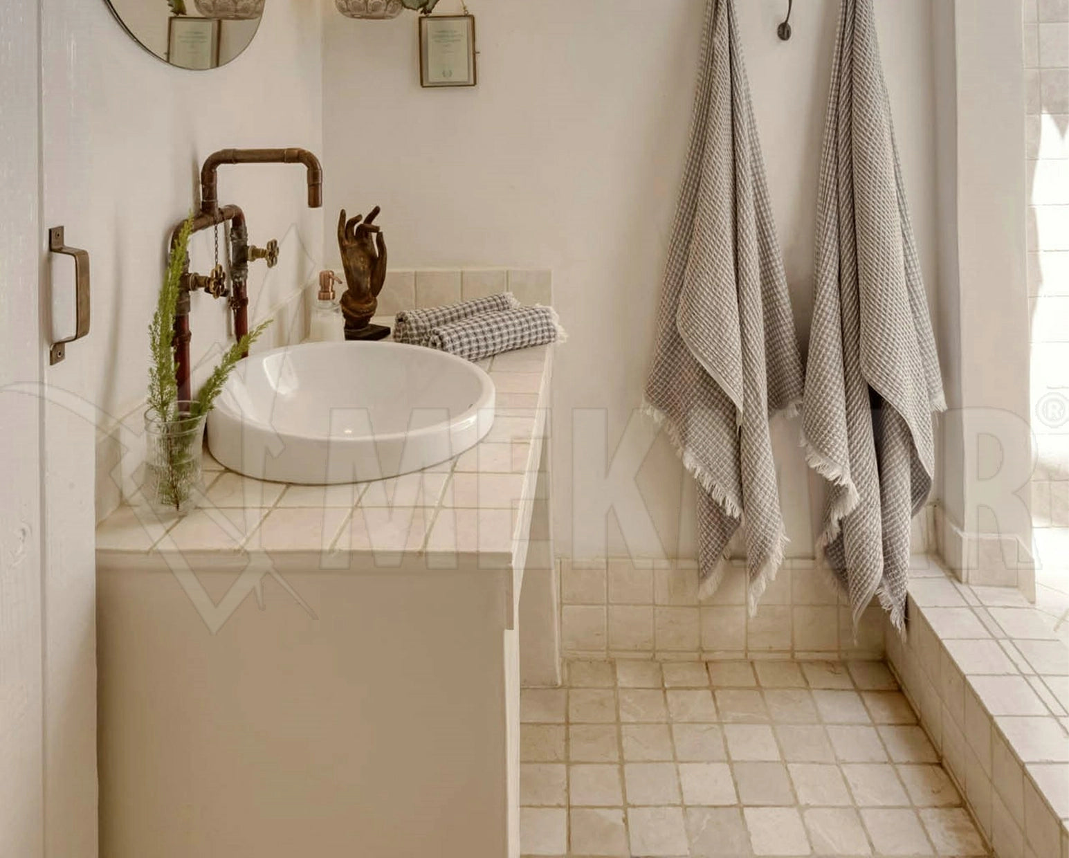 Botticino Cream Marble Antique - 6