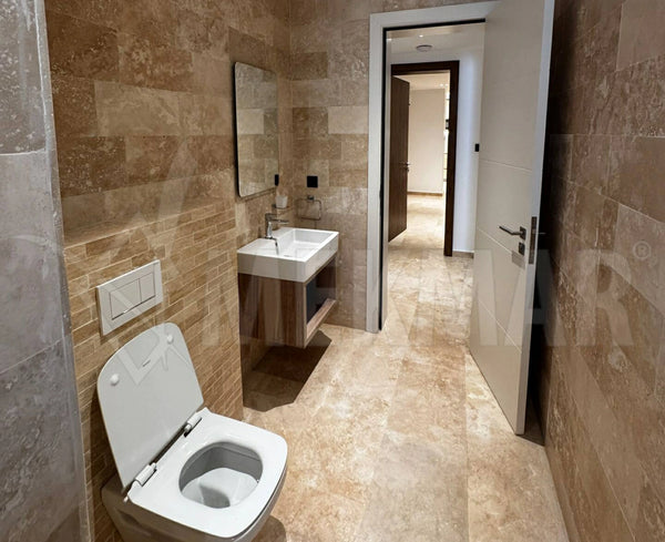 Mina Rustic Pattern Set Travertine
